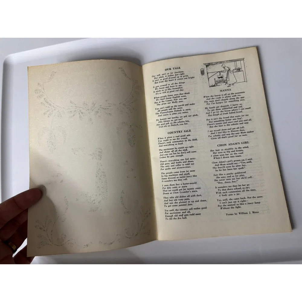 Pennsylvania Dutch Cookbook Fine Old‎ Recipes Culinary Arts Press 1971 Booklet